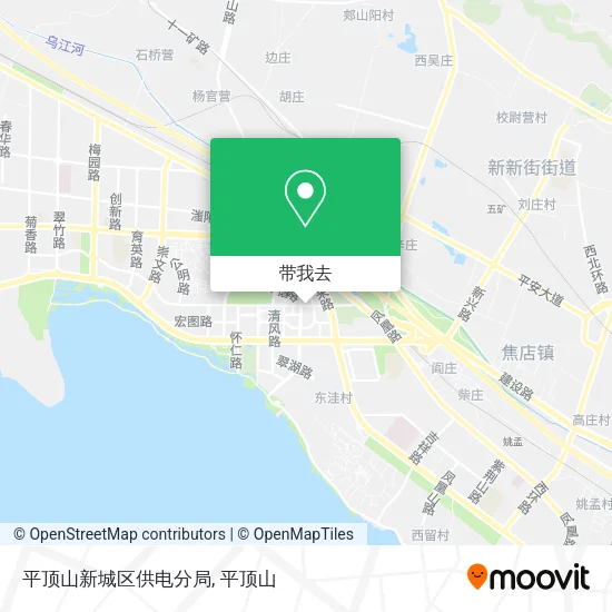 平顶山新城区供电分局地图