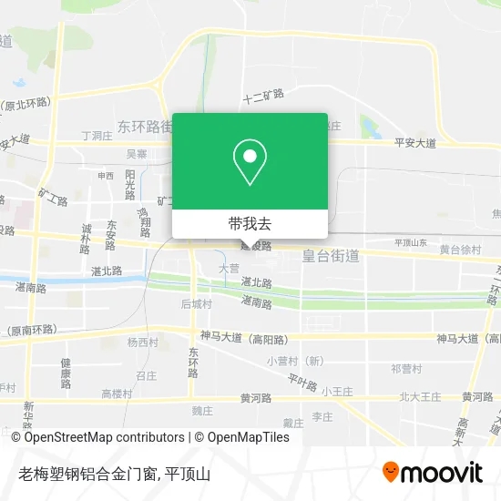 老梅塑钢铝合金门窗地图