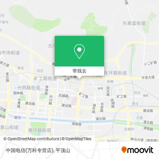 中国电信(万科专营店)地图