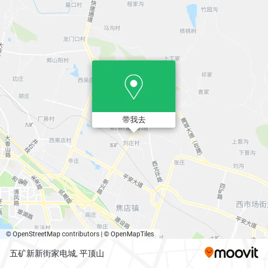 五矿新新街家电城地图