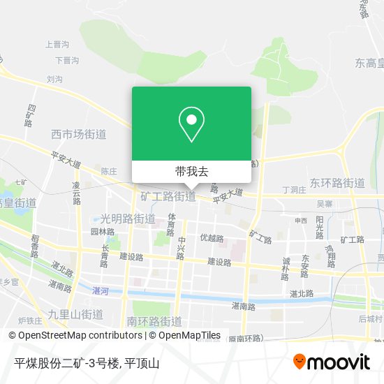 平煤股份二矿-3号楼地图