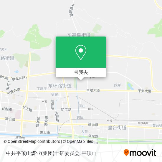 中共平顶山煤业(集团)十矿委员会地图