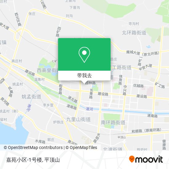 嘉苑小区-1号楼地图