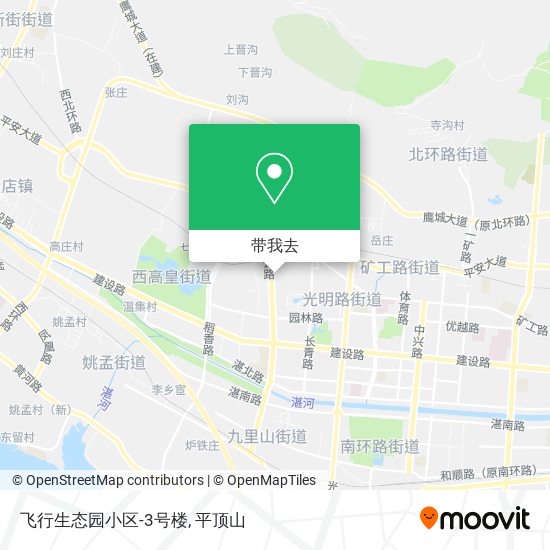 飞行生态园小区-3号楼地图
