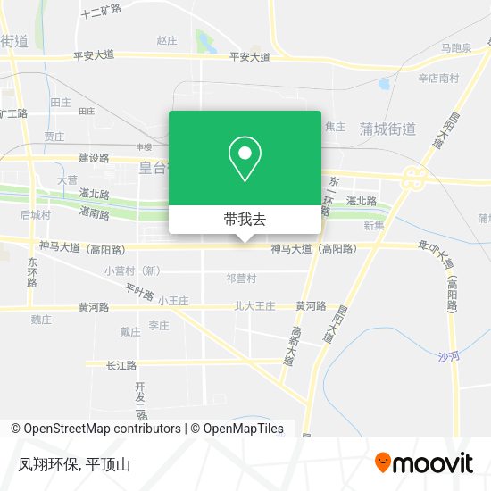 凤翔环保地图