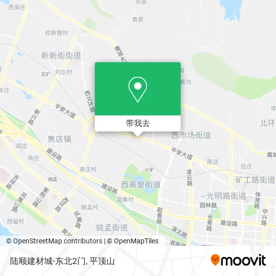 陆顺建材城-东北2门地图