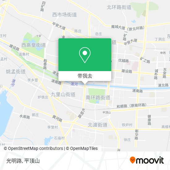 光明路地图
