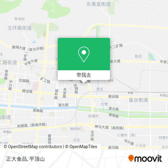 正大食品地图