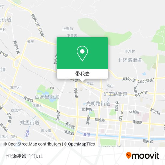 恒源装饰地图
