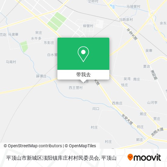 平顶山市新城区滍阳镇库庄村村民委员会地图