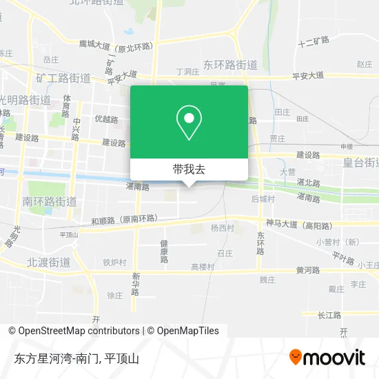 东方星河湾-南门地图