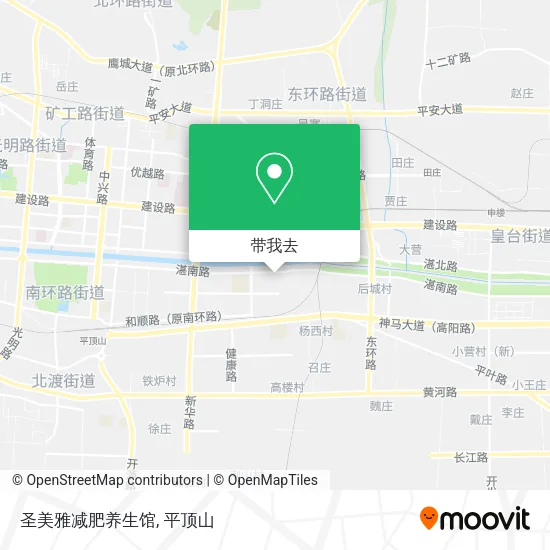 圣美雅减肥养生馆地图