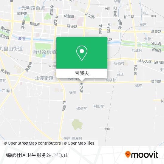 锦绣社区卫生服务站地图
