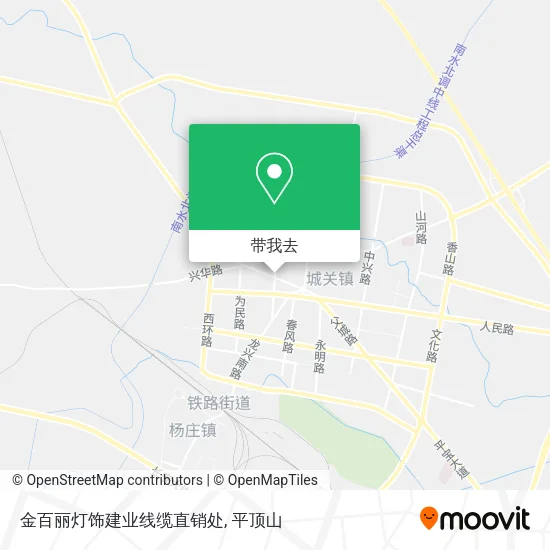 金百丽灯饰建业线缆直销处地图