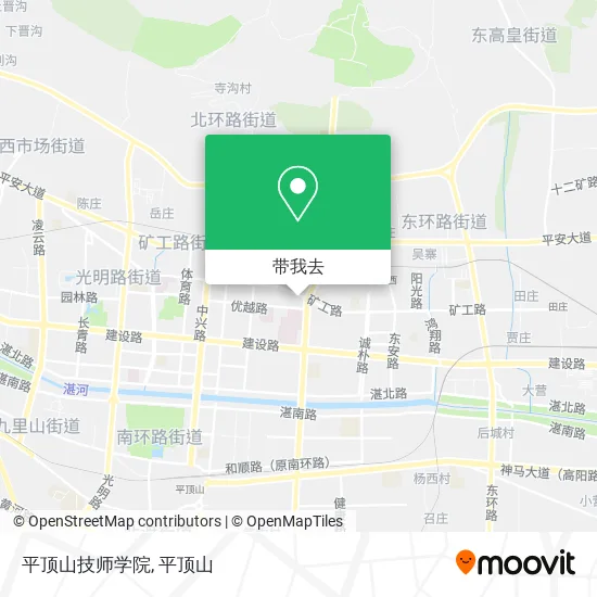 平顶山技师学院地图