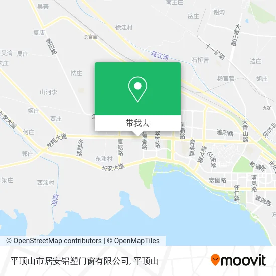 平顶山市居安铝塑门窗有限公司地图