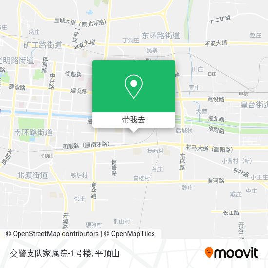 交警支队家属院-1号楼地图