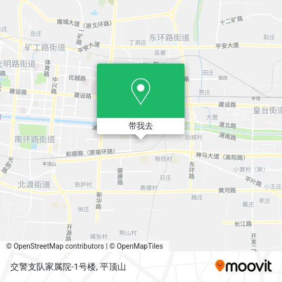 交警支队家属院-1号楼地图