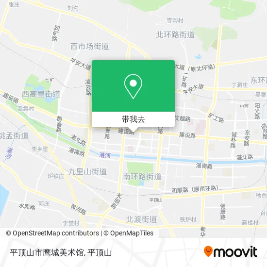 平顶山市鹰城美术馆地图