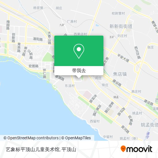 艺象标平顶山儿童美术馆地图
