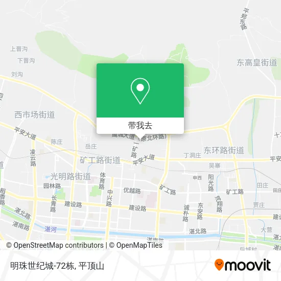 明珠世纪城-72栋地图