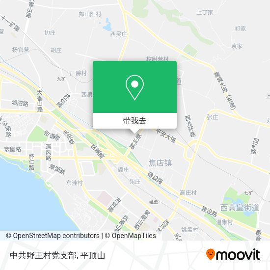 中共野王村党支部地图