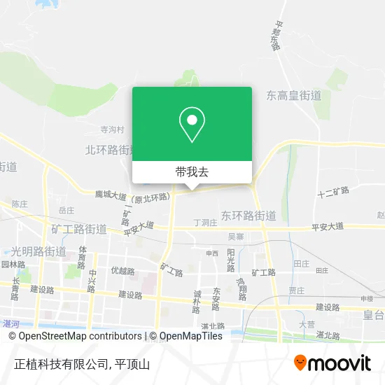 正植科技有限公司地图
