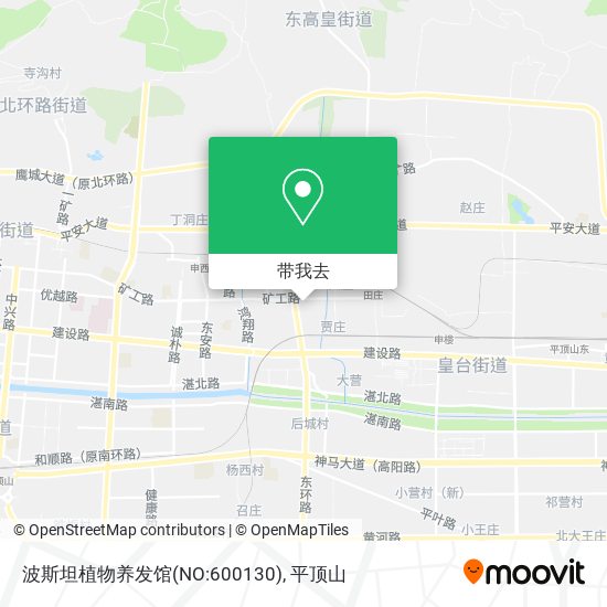 波斯坦植物养发馆(NO:600130)地图