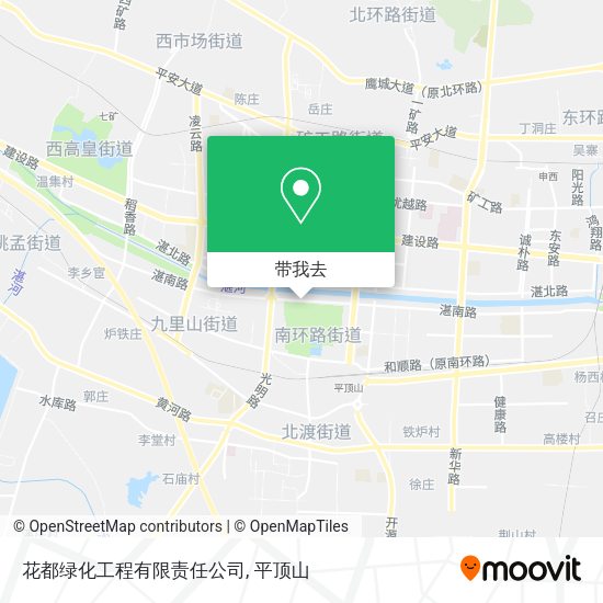 花都绿化工程有限责任公司地图