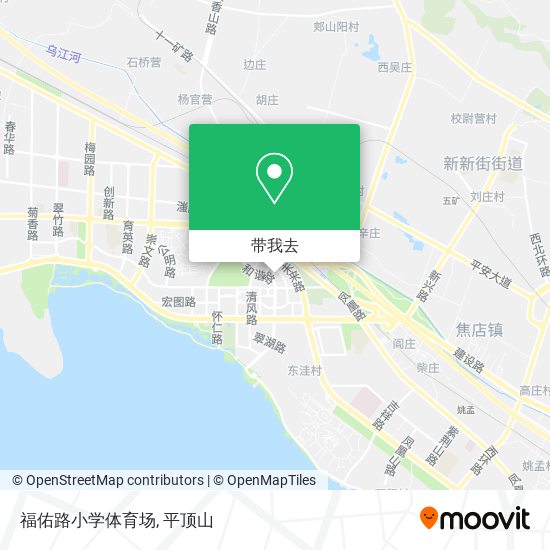 福佑路小学体育场地图