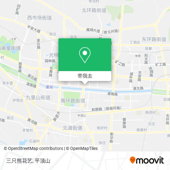 三只熊花艺地图