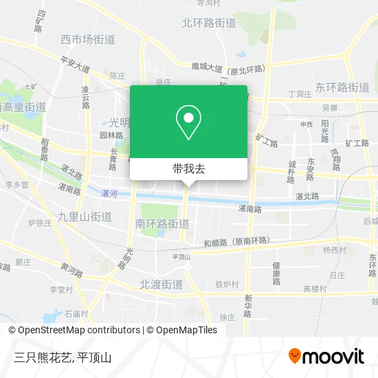 三只熊花艺地图