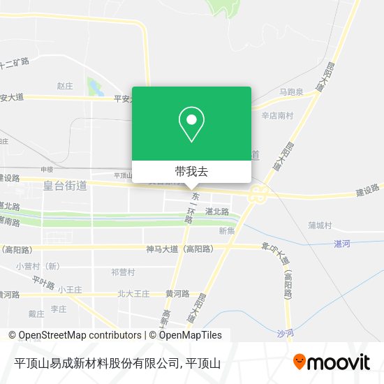 平顶山易成新材料股份有限公司地图