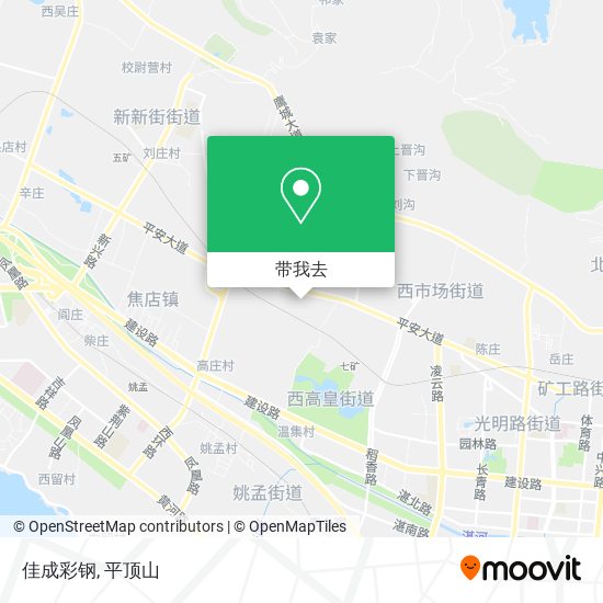 佳成彩钢地图