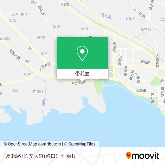 夏耘路/长安大道(路口)地图