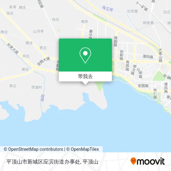 平顶山市新城区应滨街道办事处地图
