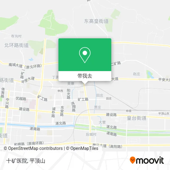 十矿医院地图