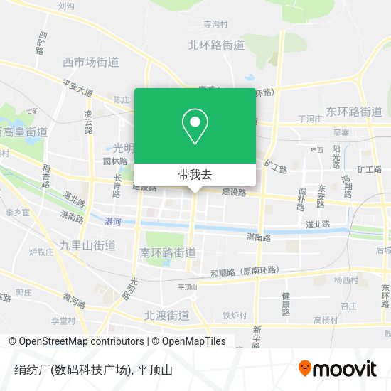 绢纺厂(数码科技广场)地图