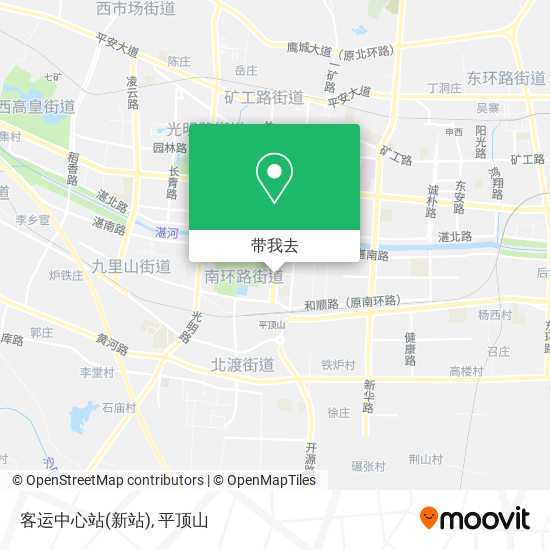 客运中心站(新站)地图