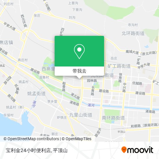 宝利金24小时便利店地图