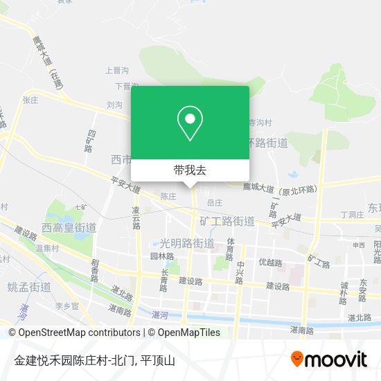 金建悦禾园陈庄村-北门地图