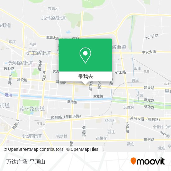 万达广场地图