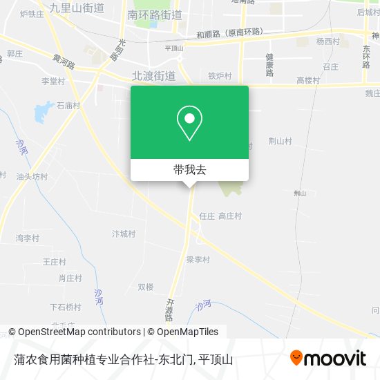 蒲农食用菌种植专业合作社-东北门地图