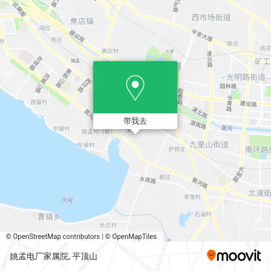 姚孟电厂家属院地图