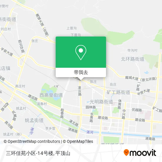 三环佳苑小区-14号楼地图
