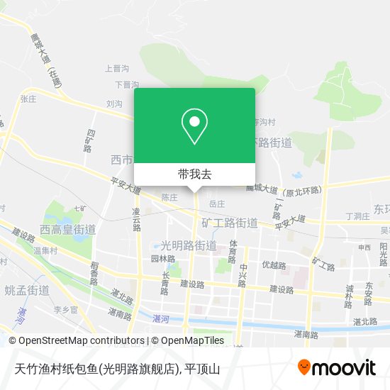 天竹渔村纸包鱼(光明路旗舰店)地图