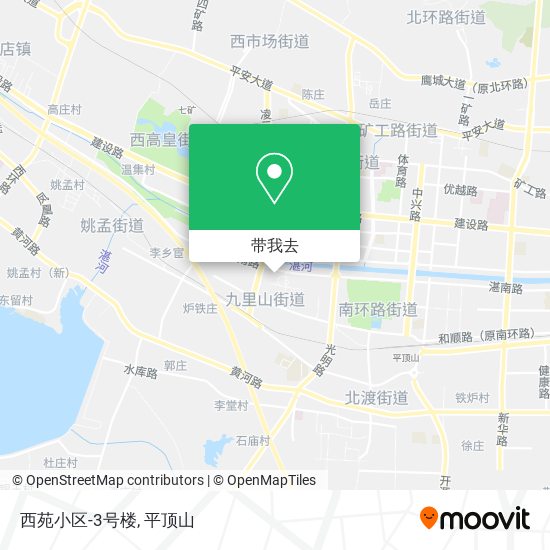 西苑小区-3号楼地图
