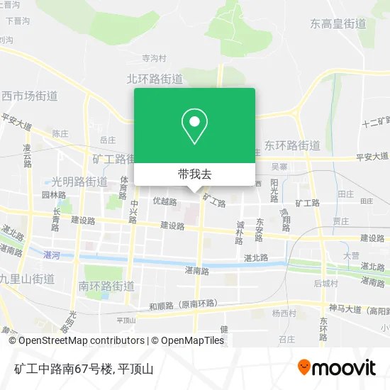 矿工中路南67号楼地图
