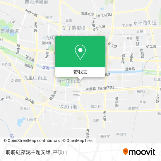 盼盼硅藻泥主题宾馆地图