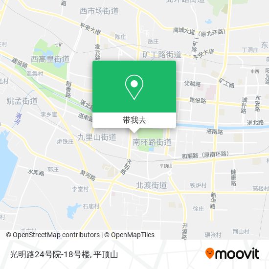 光明路24号院-18号楼地图